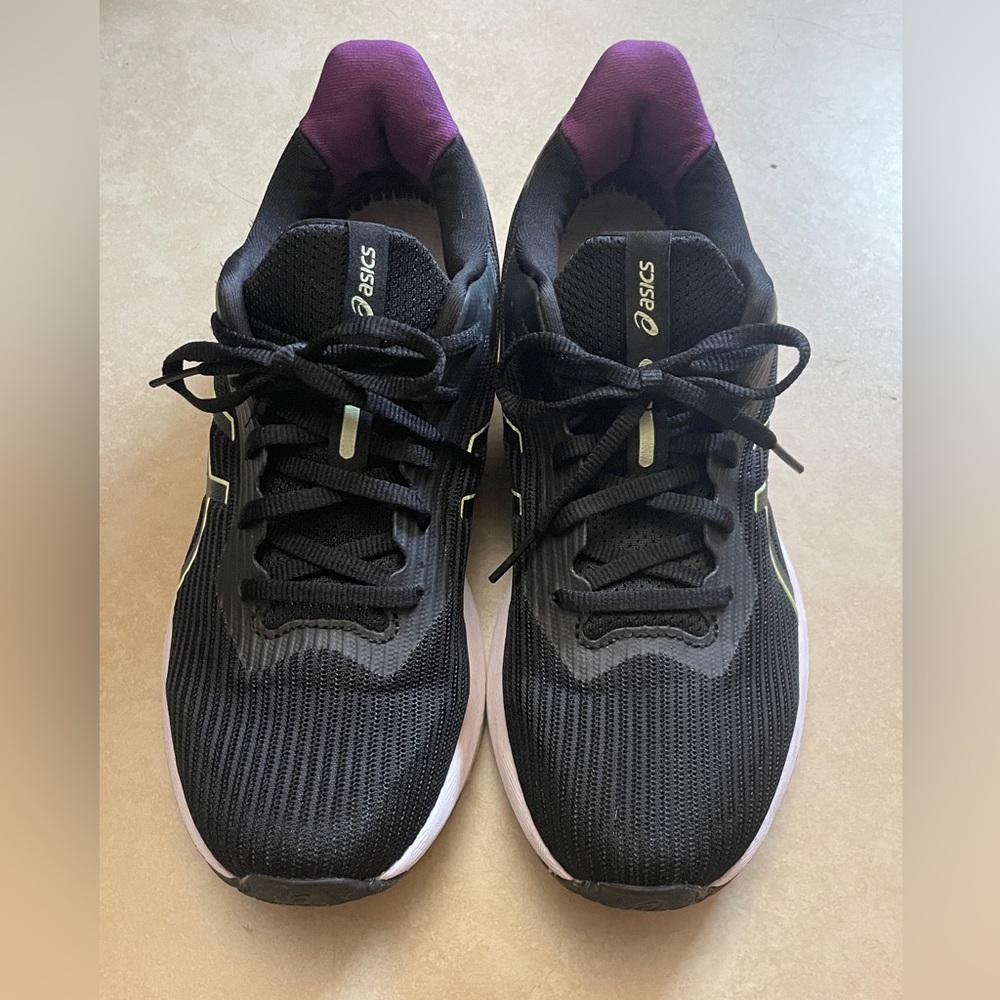 ASICS Women's Versablast 3 Running Shoe - Black / Cool Matcha Size 10